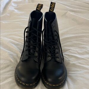 Dr. Martens Black Lace-Up Boots